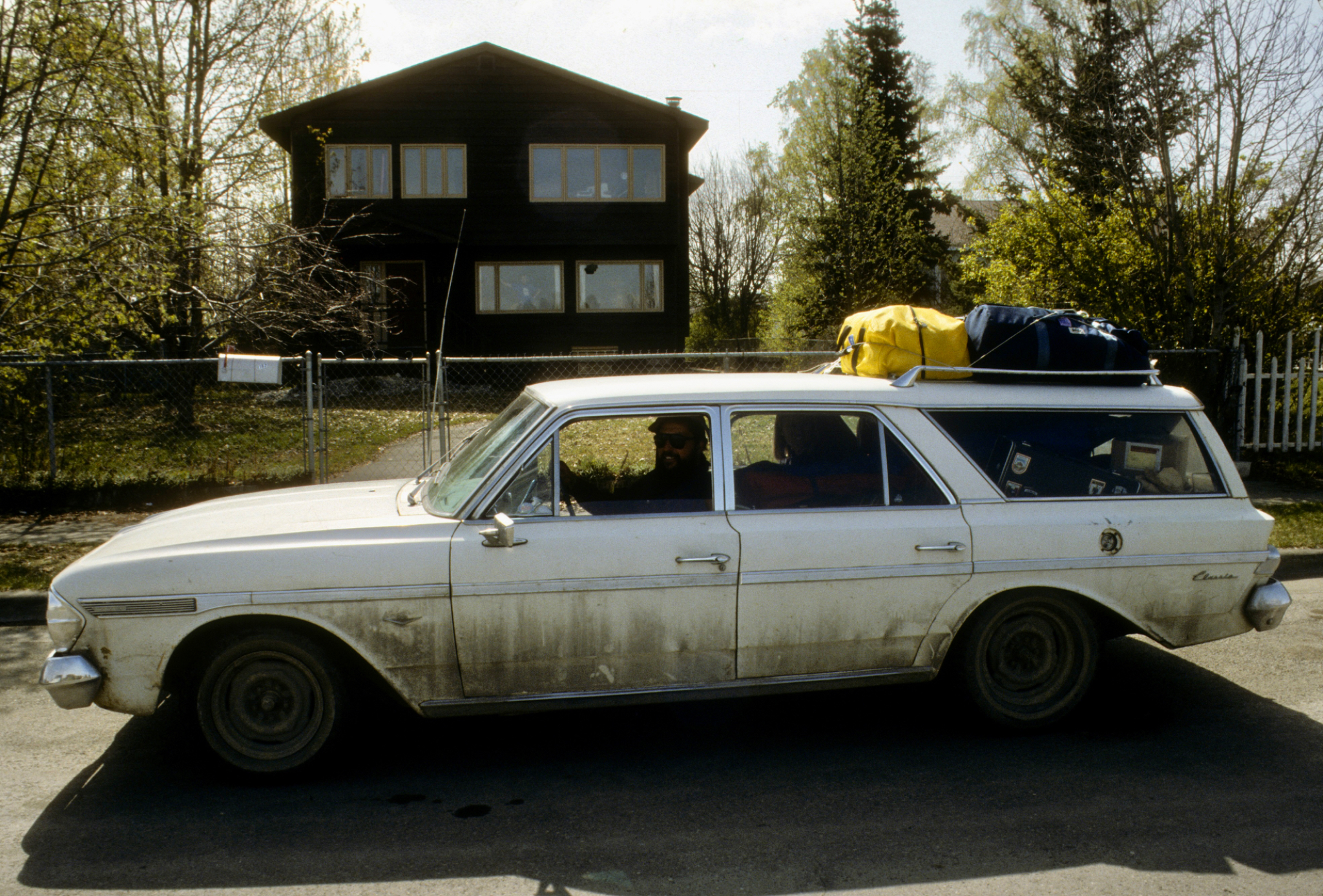 Our ride from Anchorage to Talkeetna